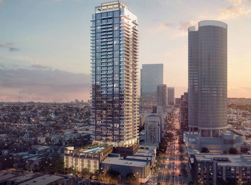 Onni Group is going large in Mid-Wilshire with an Art Deco-inspired apartment tower.